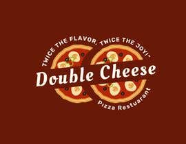 #61 untuk Double Cheese Pizza Restuarant Logo and slogan oleh Piuffin