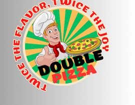 #98 untuk Double Cheese Pizza Restuarant Logo and slogan oleh hemant0687