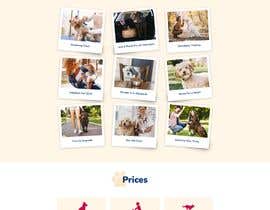 Nro 7 kilpailuun create dog website. Inspiration given ( easy ) käyttäjältä Danitechtips