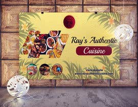 #33 untuk Banner for a Caribbean style chef/cuisine  Jamaican. Used for events oleh alveasad3