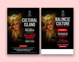 #18 cho Balinese Culture Dinner flyer x 2 bởi mrdgraphic
