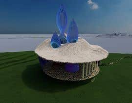 #56 para 3D Design for Psychedelic / Magic mushroom TEMPLE por axelcoolsoft