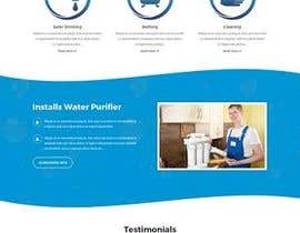 #13 for Home Water filtration system and installation campany needs website design af NathanEfe14