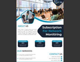 #87 for Design a Flyer for Network Monitoring Subscriptions by shakibgd