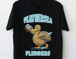 Nambari 13 ya T-shirt art for the Feathersea Flingers na Mena4designs