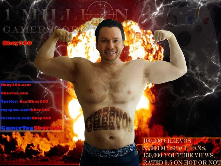 Contest Entry #18 for                                                 Add Muscles, Lightning, Fire and Awsomeness to a photo of Me
                                            