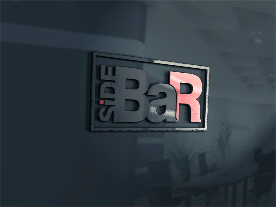 Wettbewerbs Eintrag #42 für                                                 Bar Logo - "SIDEBAR"
                                            