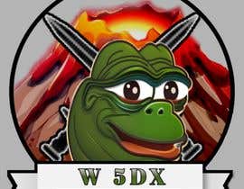 #46 untuk LOGO-FOR USB FLASH DRIVE/DOG TAG- to include &quot;W 5 D X&quot; a PEPE frog, Volcano, and Crossed Swords oleh moeedahmad253