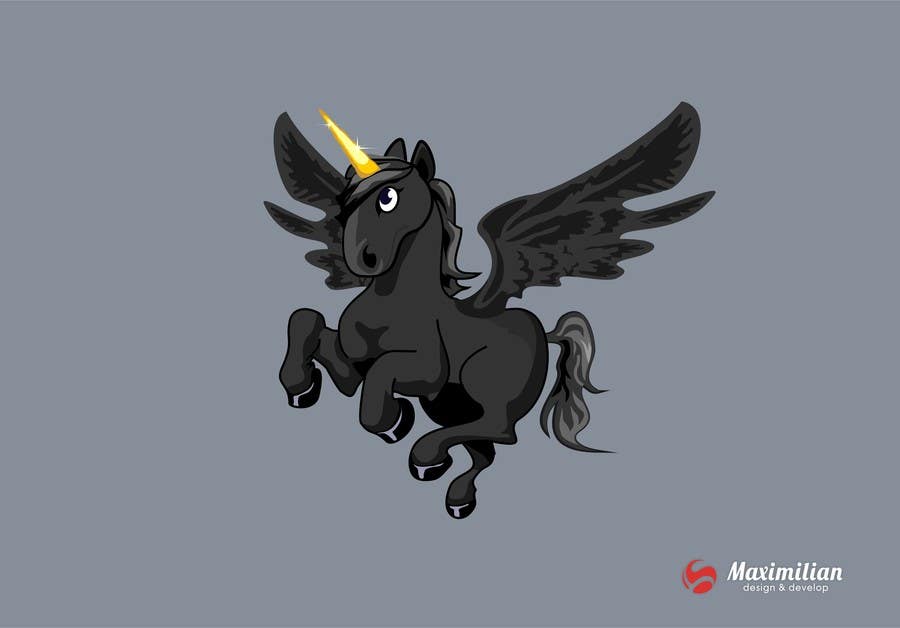 Wasilisho la Shindano #42 la                                                 Cartoon Character (Set of Five) of a Unicorn-Pegasus
                                            