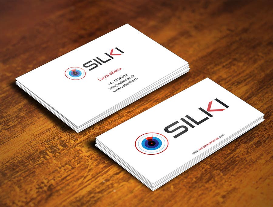Penyertaan Peraduan #274 untuk                                                 Design some Business Cards for Silki
                                            