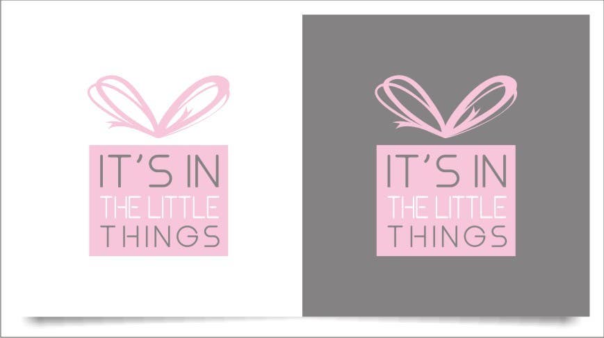 Inscrição nº 32 do Concurso para                                                 ReDesign a Logo for "It's In The Little Things"
                                            