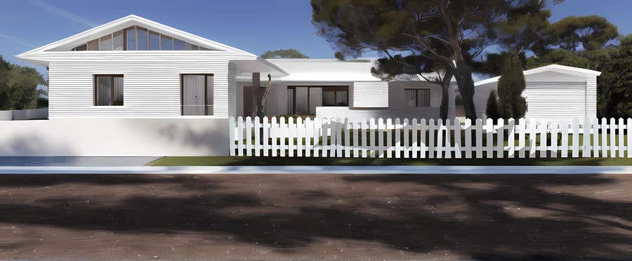 Inscrição nº 10 do Concurso para                                                 Design to Improve the street appeal of a house
                                            