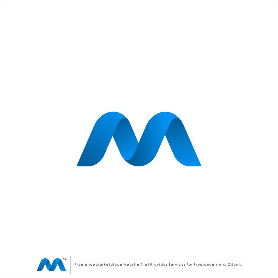 Kilpailutyö #180 kilpailussa                                                 Design a Logo - only "M" letter
                                            