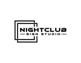 #348 для NightClub Sign Studio - Logo Design от nazmunnahar01306