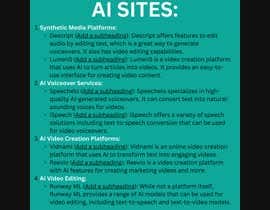 #8 cho &quot;Can someone find these sites for me? Hello, I&#039;m looking for a site that uses artificial intelligence. bởi saqibt200007