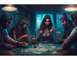 #173 for I want a poker scene painted with specific instructions. by DesignerAoul