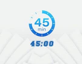 Nro 47 kilpailuun 45 Minute Dynamic Countdown Clock käyttäjältä badhon1212