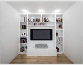 #15 for I need a cabinet design, a new Tv,book,records cabinet is to be fitted in my living room. I need a design to use to build. af TottiYe