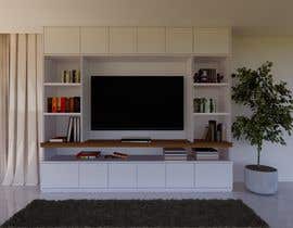 #31 para I need a cabinet design, a new Tv,book,records cabinet is to be fitted in my living room. I need a design to use to build. por dinnyanggreni