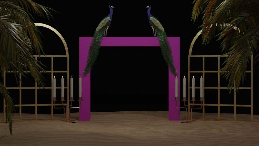 Bài tham dự cuộc thi #9 cho                                                 Talented Blender designer to make a 3D wedding scene using my assets
                                            