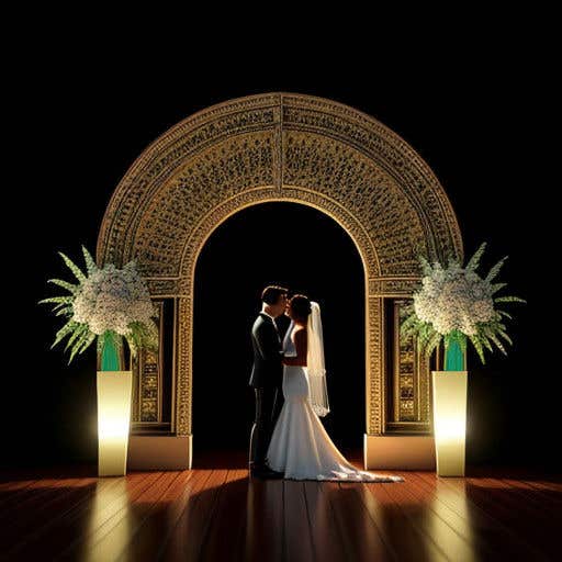 Bài tham dự cuộc thi #6 cho                                                 Talented Blender designer to make a 3D wedding scene using my assets
                                            