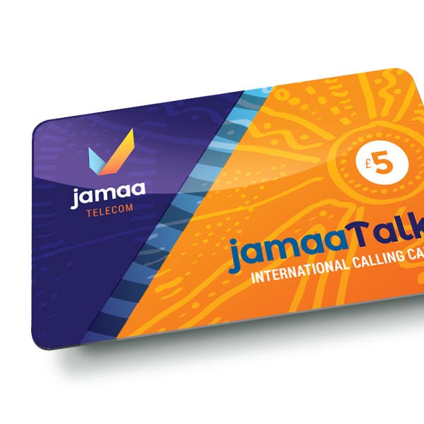 Bài tham dự cuộc thi #19 cho                                                 Branding/Logo/International Calling Card - Jamaa
                                            