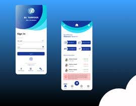 Nro 126 kilpailuun Design homepage and login screen for a mobile app - 21/09/2023 10:16 EDT käyttäjältä Abhinav000721