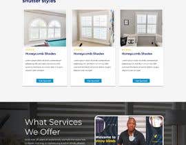 #62 for I need a landing page to add to my wix website that Promotes Plantation Shutters by Hahdesignbydika