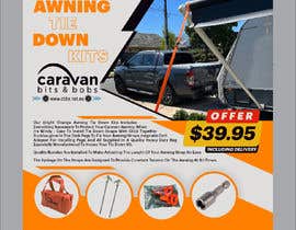 #210 untuk COLOURFUL INFORMATIVE FLYER PROMOTING OUR CARAVAN AWNING TIE DOWN KITS FOR USE ON FACEBOOK AND INSTAGRAM oleh PTFRAME