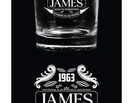 #80 untuk Whisky Glass Engraving Design oleh joyantabanik8881