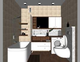 #64 for Small bathroom design - 25/09/2023 09:24 EDT by willhelm84