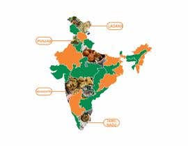 #7 pentru Design Food Map of India de către LogoMagician467