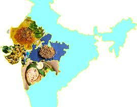 bimafe15 tarafından Design Food Map of India için no 6