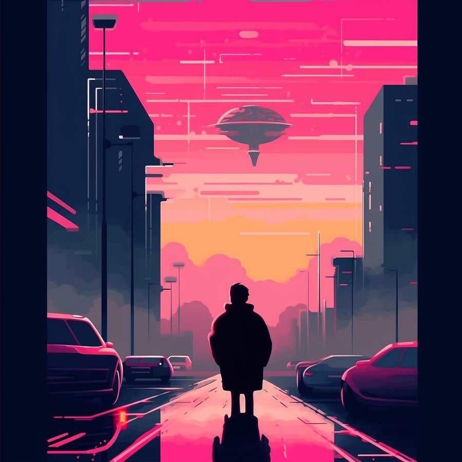 Proposition n°71 du concours                                                 Looking to buy vector file art designs of cool lofi scenes, anime artwork. I am looking for all kinds and will award to multiple people. Looking for a set of 20 designs.
                                            