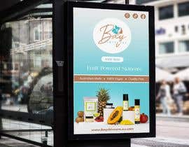 #121 для I need a promotional sign designed. These will be doing on Digital Bus Stop Signs. Format: JPEG Dimensions: 1080px(w) x 1920px(h) Max File Size: 21mb Colour Model: RGB DPI: 72 - The Brand is Bay Skincare - We sell fruity skincare to women 18-35 от sugiharsog