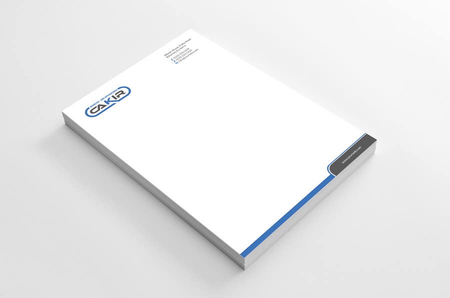Penyertaan Peraduan #50 untuk                                                 Design of a Businesscard and a letterhead for the Company CAKIR
                                            