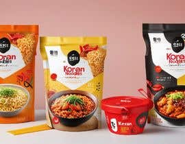 #150 for Concept for a range of Korean packet noodles by freesalma35