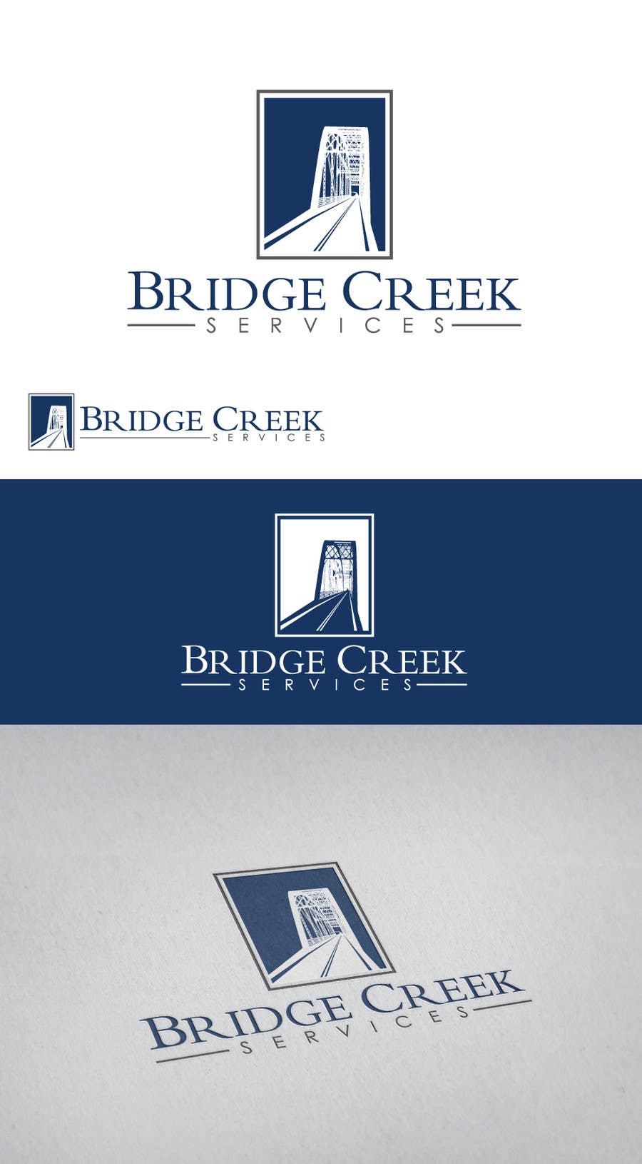 Participación en el concurso Nro.265 para                                                 Bridge Creek Services Logo
                                            