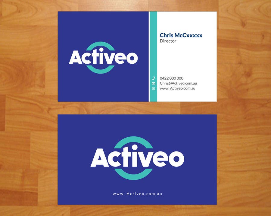 Kilpailutyö #159 kilpailussa                                                 Design some Business Cards for Activeo
                                            