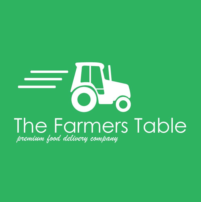 Penyertaan Peraduan #38 untuk                                                 Design a Logo for our premium food delivery company - The Farmers Table -- 2
                                            