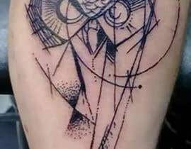#393 untuk Geometric and watercolour wrist owl tattoo design oleh nagiyevalale60