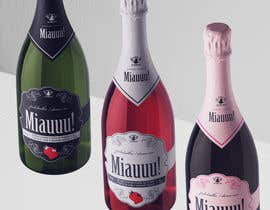 #91 pentru Label design for a strawberry champagne de către MaheshNagdive