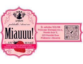 nº 102 pour Label design for a strawberry champagne par Prodesigner78 