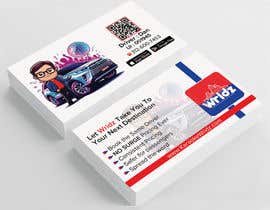#251 for business referral cards for new rideshare company called wridz af freelancershilp1