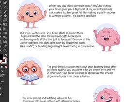 #28 for Child Therapist needs Cute Brain Art for Worksheets and Infographics af mahamudsakib077