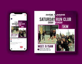 #188 for Poster for a run club by graphicsblush
