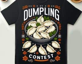 #355 for T-shirt design for dumpling contest af Yasin5171