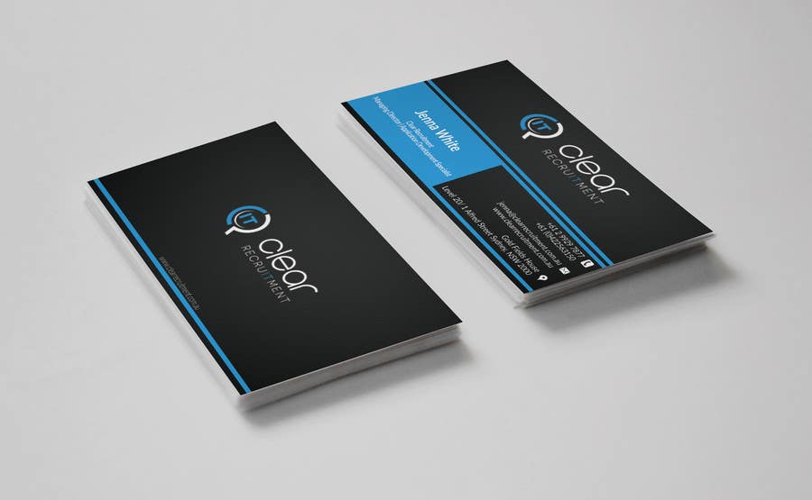 Contest Entry #36 for                                                 Recruitment Firm Business Card
                                            