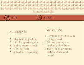 #30 untuk A cookbook word template oleh mahmudahsathy2