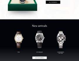 #94 for Website Design for a Luxury Watch Company by SALOMESEPHASHVIL
